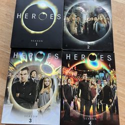 Heroes DVD Complete Series Season 1-4 