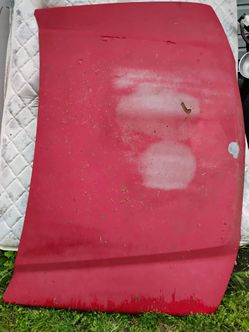 Chevy truck hood