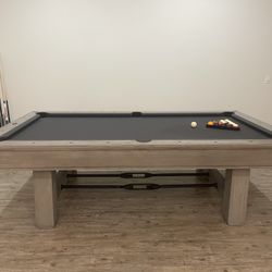 New 9 ft Brunswick Professional Pool Table (gray)