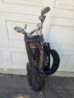Golf Clubs with Bag, Balls, Tees, Etc.