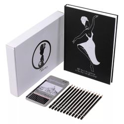 Classic 9" x 12" Hardbound Sketchbook - Perfect for Sketching and Writing