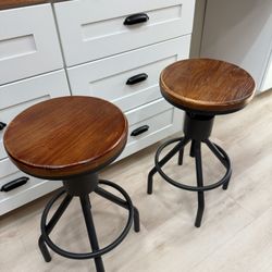 Industrial Modern Farmhouse Stools