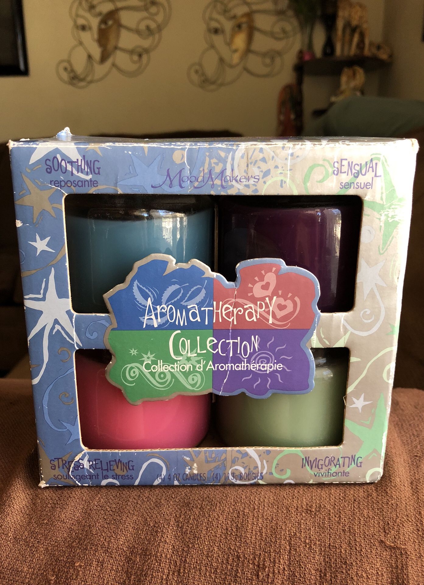 Aromatherapy candles