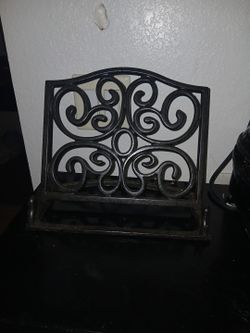 Kitchen Iron Recipe Holder