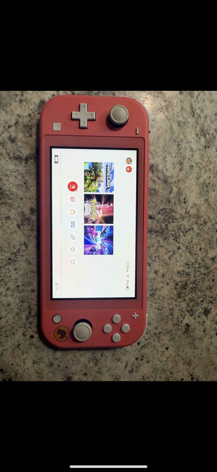 Switch Lite Pink