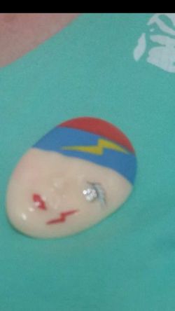 TWO ART DECO STYLE PINS