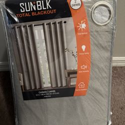 SUNBLK Total Blackout Curtains