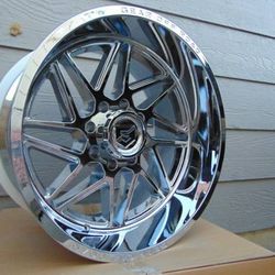 4 Brand New Chrome 22X12 Gear Offroad Rims *8X170* *FORD* F250* *EXCURSION* *-44MM Offset*