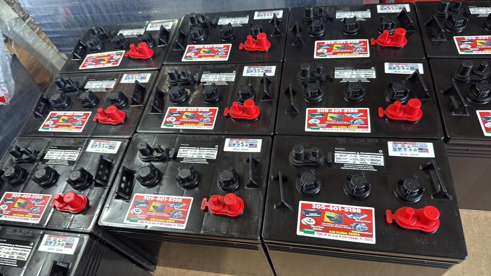 210AH new 6-volt battery, 1-year warranty