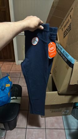 Girl dark blue school pants