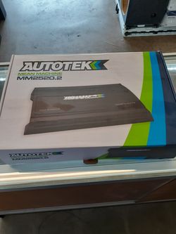 Autotek Amplifier 2500w
