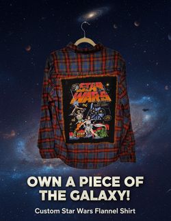 STAR WARS Custom Flannel 