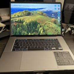 (2019) MacBook Pro 16" 2.6 Intel i7/ 16GB Ram/ 512 SSD