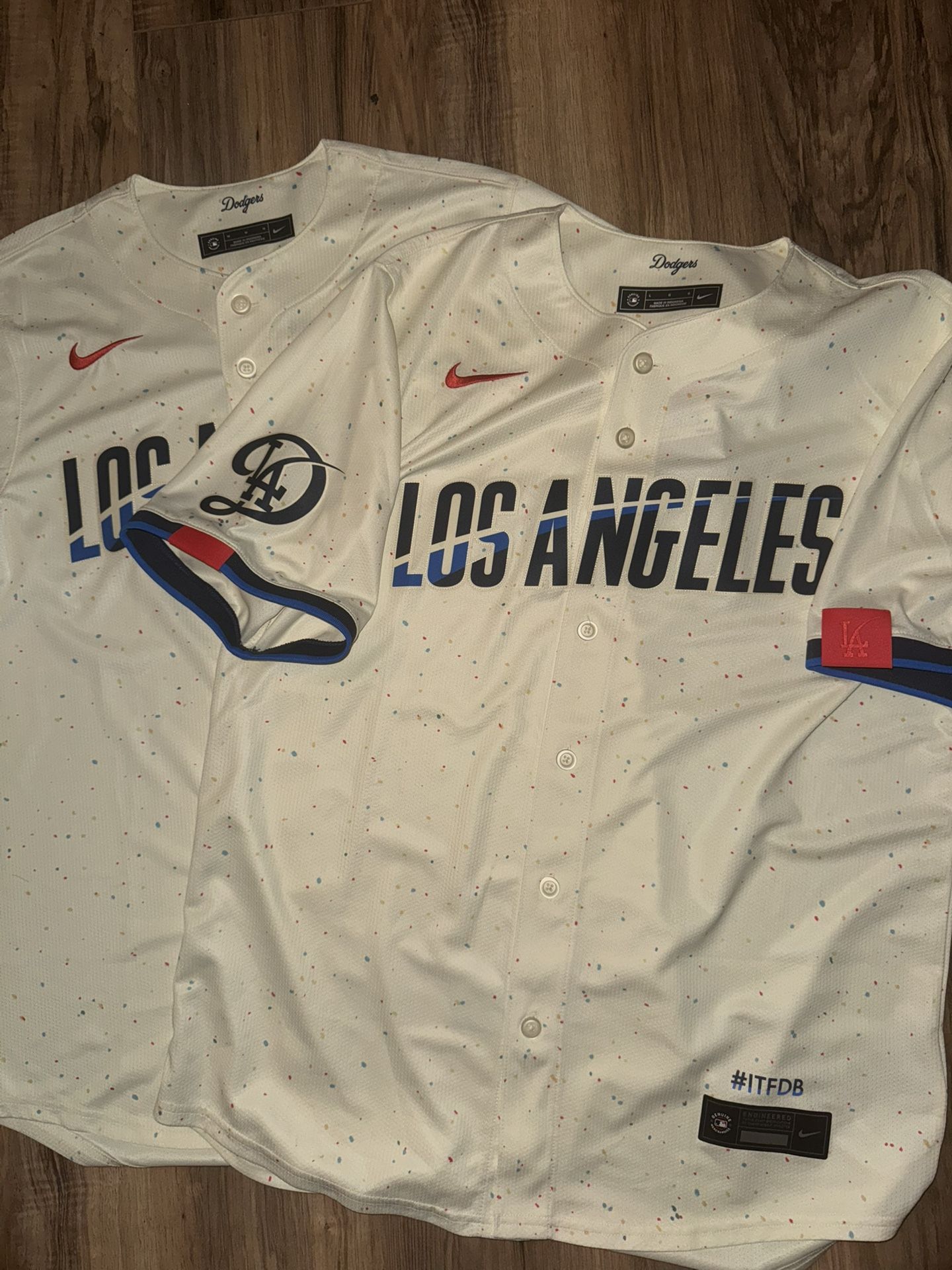 New Men’s Size Medium, Large, XL & 2XL Nike LA Dodgers City Connect Jersey