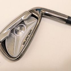 RH TAYLORMADE BURNER #6 IRON CLUB REAX 55G L. FLEX GRAPHITE SHAFT W/ NEW GOLF PRIDE GRIP