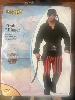 Pirate Pillager Adult Costume Small