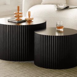 Round End Table Nesting 