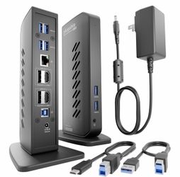 Dual monitor docking  station UD3900