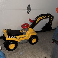 Excavator Ride On Toy 
