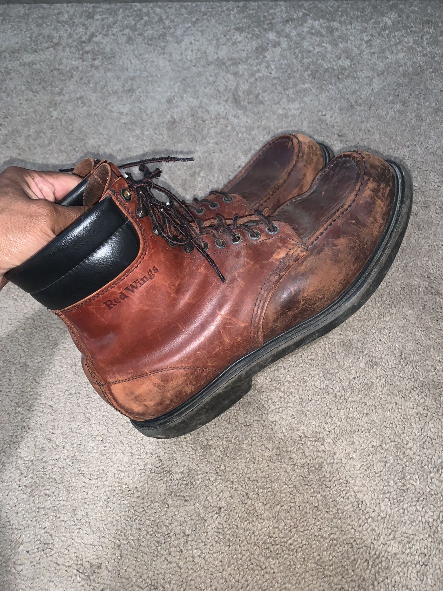 Men’s Vintage Red Wing Boots 