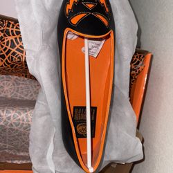 Strange Cult Black & Orange Pumpkin Flats Size 9.5