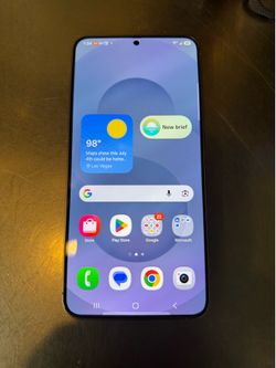 Samsung Galaxy S25 plus unlocked for any carrier, 256 gb like new