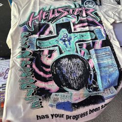 White Hellstar Graphic Tee
