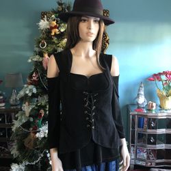 BLACK VELVET VEST EASTER FALL CHRISTMAS NEW YEARS BIRTHDAY VALENTINES DAY MOTHERS DAY SPRING SUMMER WEEKEND VACATION 