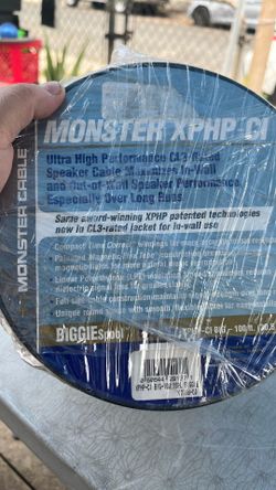 Monster speaker cable