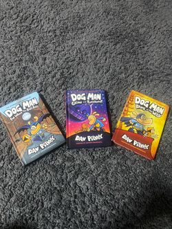 Dog Man Books Set of 3 by Dav Pilkey