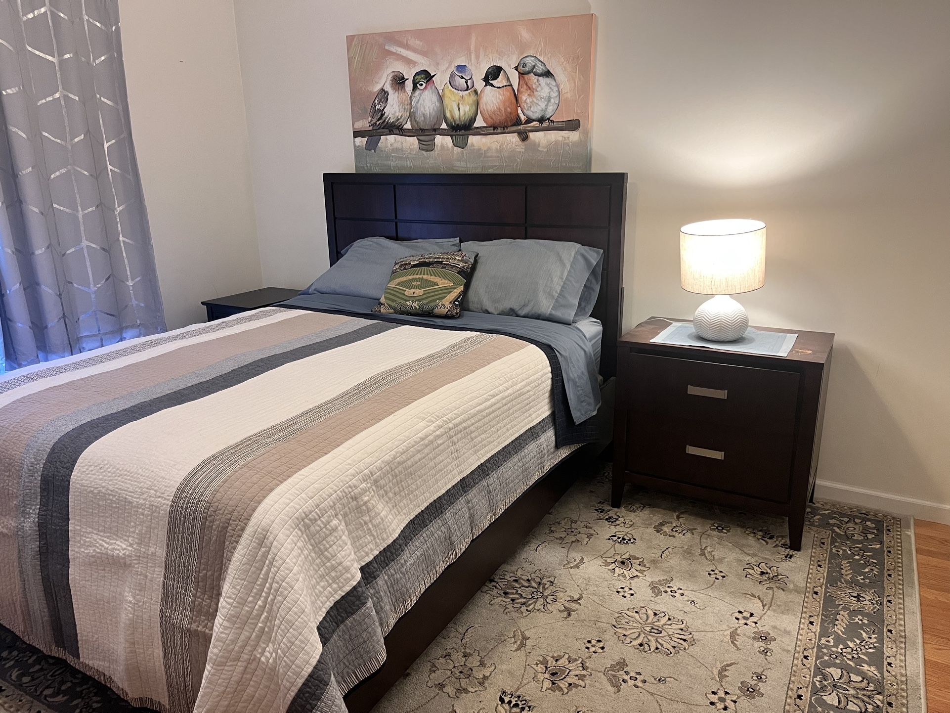 4 Piece Bedroom Furniture Set