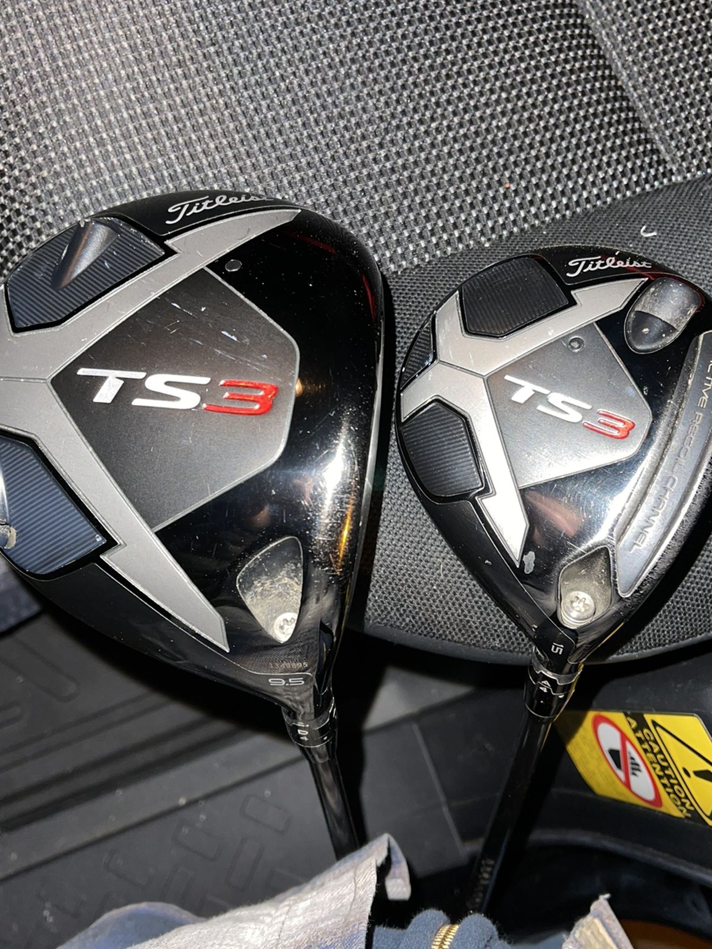Titleist TS3 Driver And 3 Wood