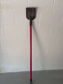 Square Scraper with Fiberglass Handle