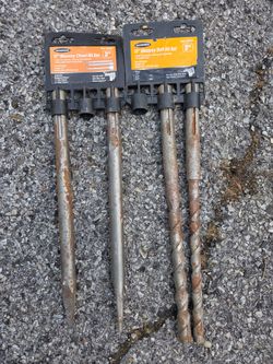 12 in masonry bit set 4