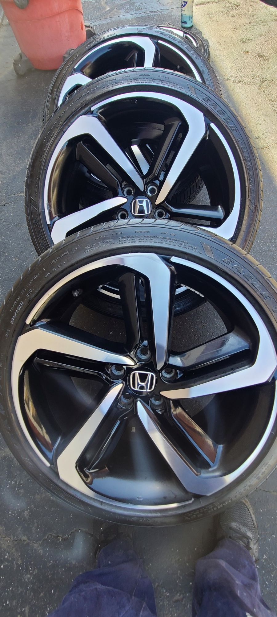 Wheels 19 5 lugs stock honda