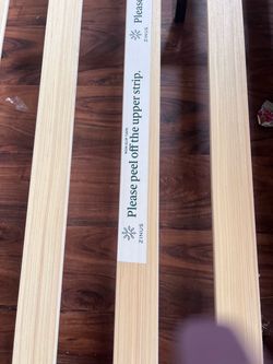 King sized platform bed frame