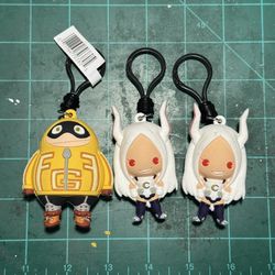 My Hero Academia Bag Clips Fatgum & Mirko FS/FT