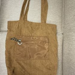 Suade Tote Bag Brown