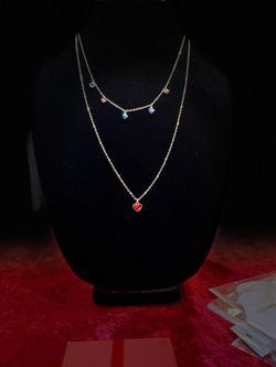 Double Chain! Perfect For Valentine’s Day! ❤️