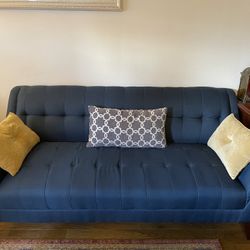 Binetti  Blue Color Sofa / Love seat And Chair 