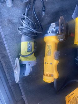 Dewalt grinder