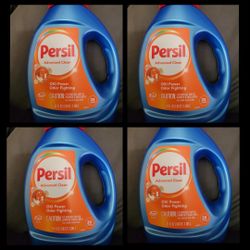 4 PERSIL ADVANCED CLEAN OXI POWER ODOR FORMULA 20 LOADS/34oz BOTTLES FOR $22/$22 POR LOS 4