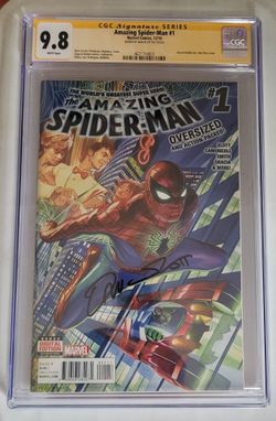 Amazing Spider-man vol 4 #1 CGC Signature Series Signed By Dan Slott