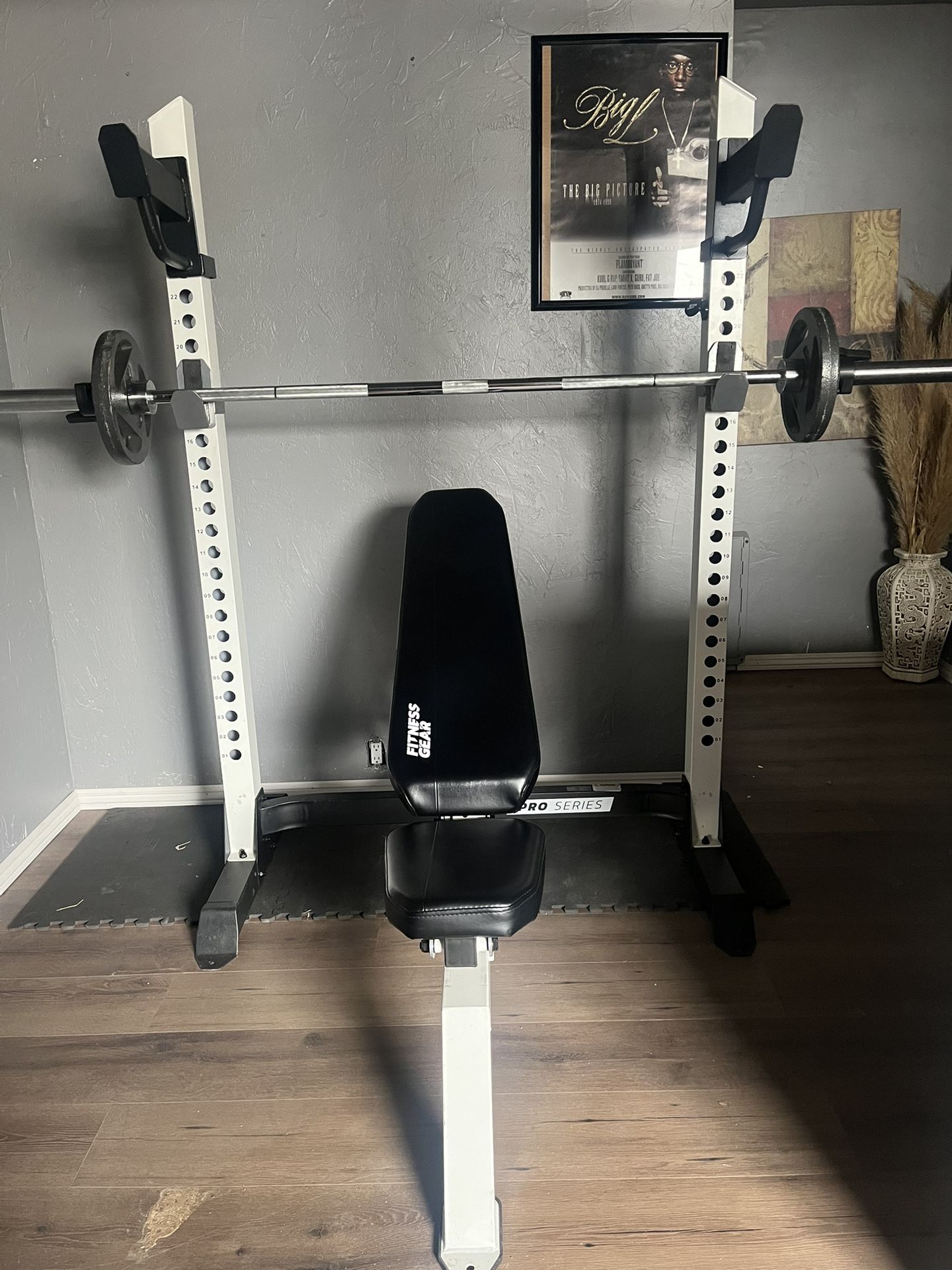 Bench & Squat Rack Combo 