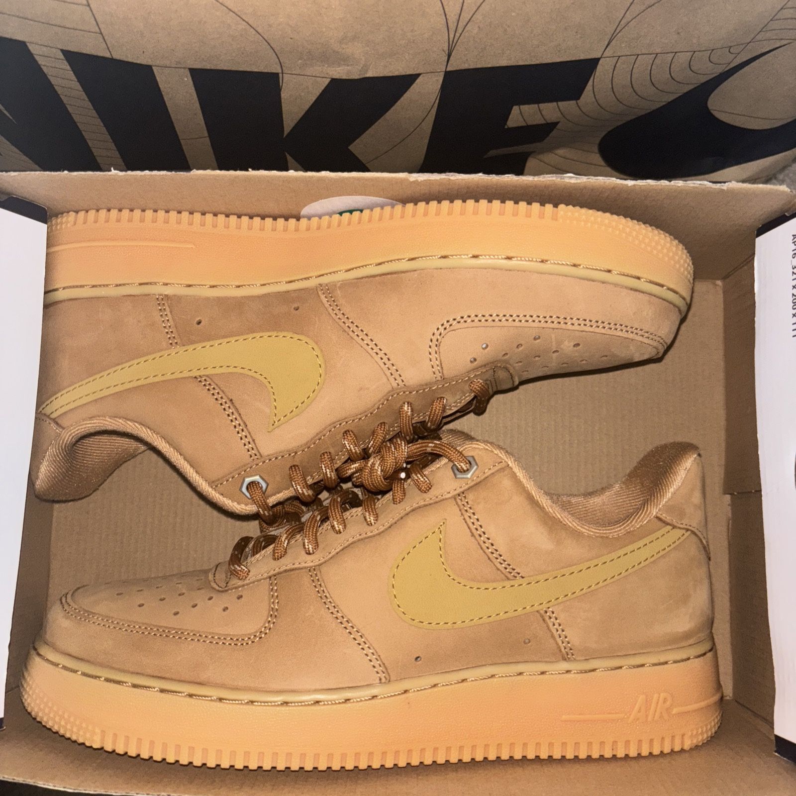 Air Force 1 Low Flax 2019 Size 8