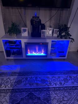 Fireplace TV Stand for TVs up to 70 Inch
