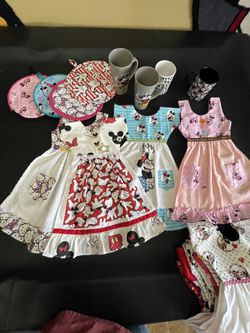 Mikie Mouse Colección Of 3.  Tea towel. Mug And Tortilla Wormer