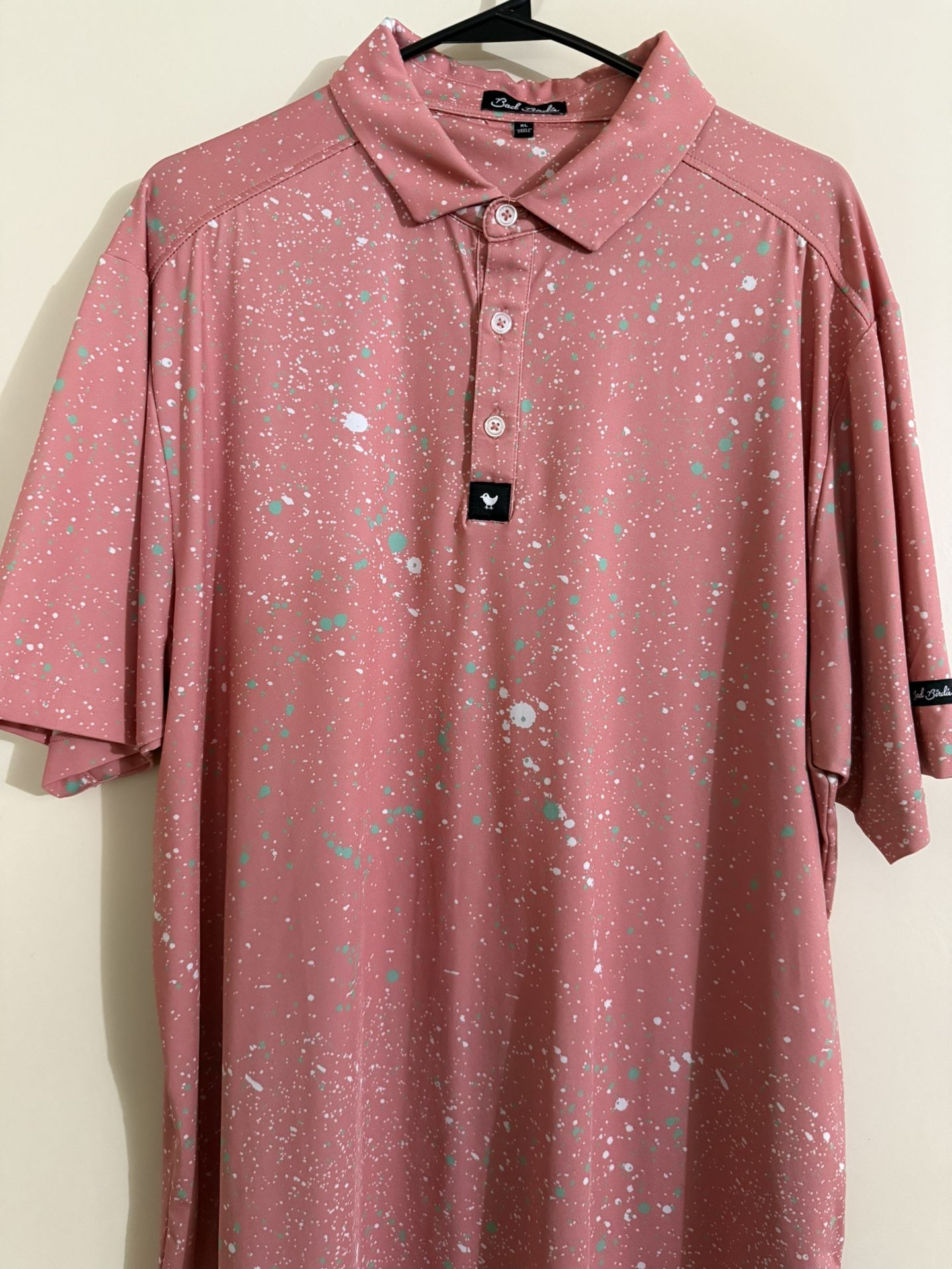 Bad Birdie Mens Golf Shirt (XL Size) $20