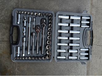 Power Torque 62 Piece Metric Socket Set