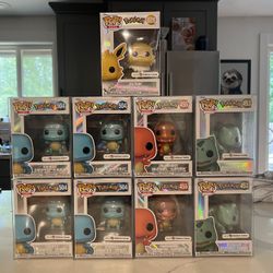 Pokemon Center Pearlescent Funko Pop Lot